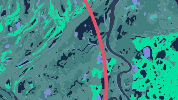 Graphic of an atmospheric map Graphic of an atmospheric map